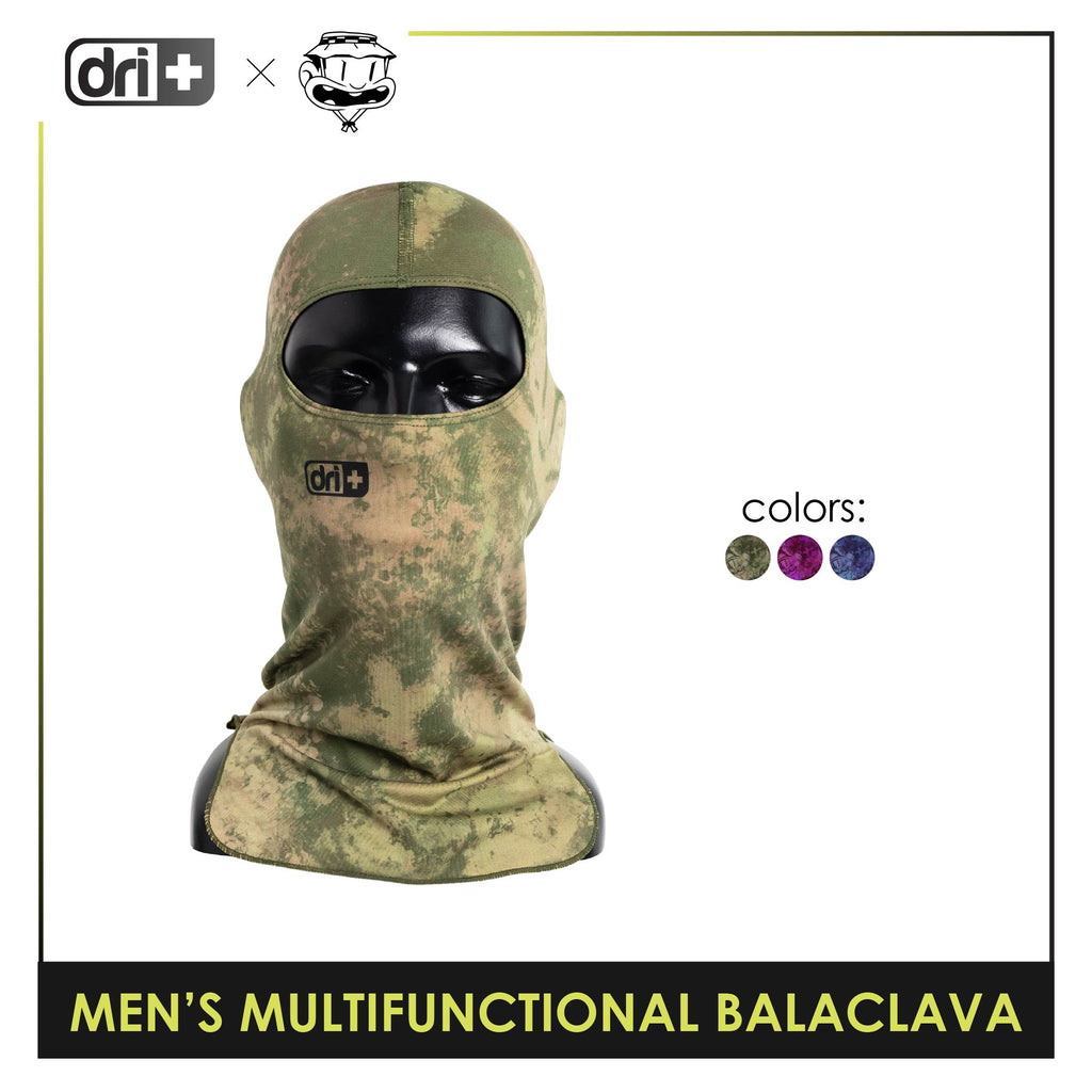 Dri Plus Men's Baltek Acid Wash Multifunctional Moisture Wicking Balaclava 1 piece DUMB622