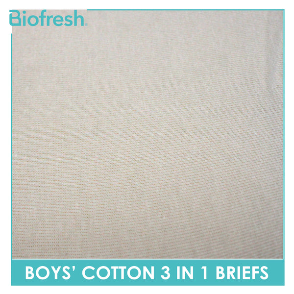 Biofresh Boys' Antimicrobial Cotton Brief 3 pieces in a pack UCBCG523