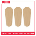 Puma Ladies’ Thin Casual Foot Cover Mesh 3 pairs in a pack PLCFG631