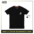 Dri plus Men's Cooltura Anti-Odor Sweat Wicking Cotton Roundneck Shirt Collection 1 piece DUMSRC614