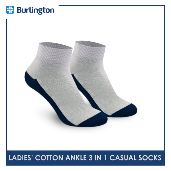 Burlington 622B Casual Socks 3 pairs in a pack