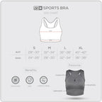 Dri plus Ladies’ Sports Bra 1 piece DULBR521