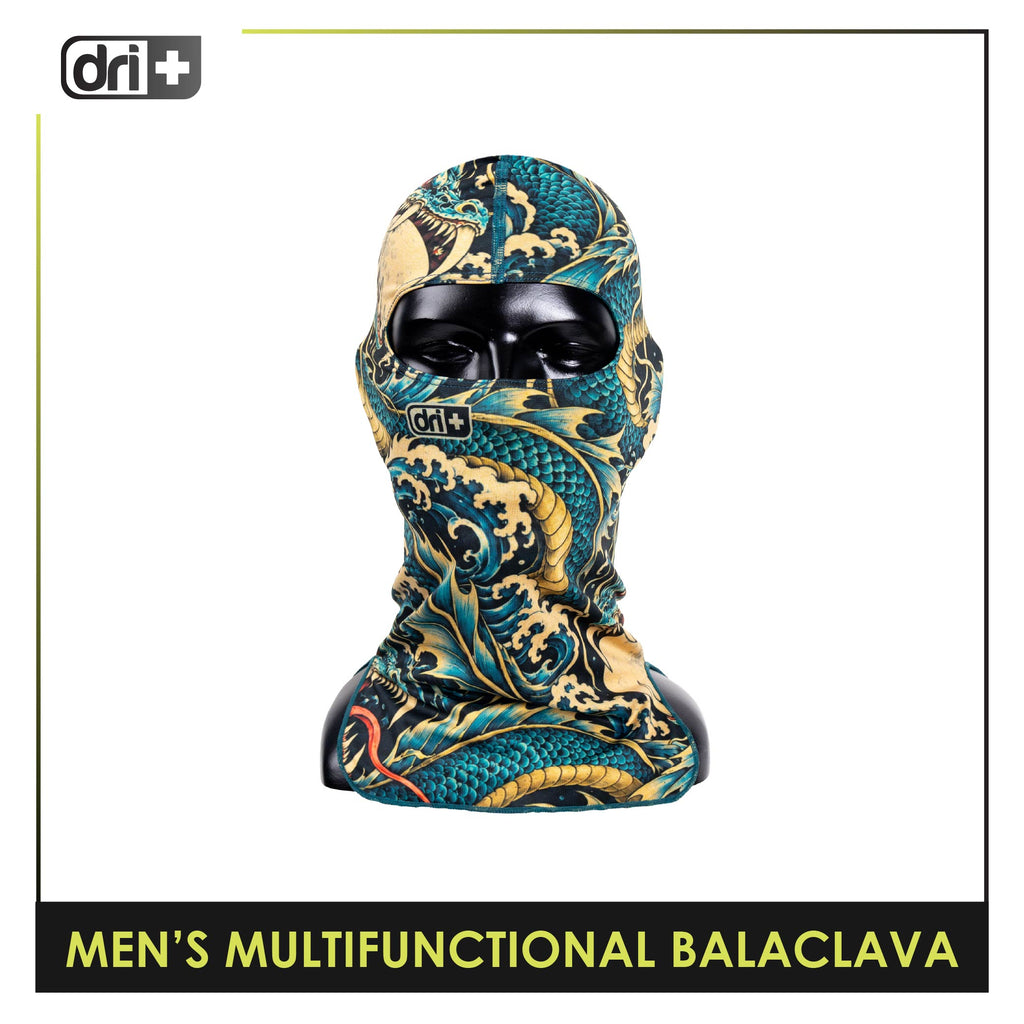 Dri Plus Men's Mystical Six Washable Moisture Wicking Balaclava 1 piece DUMB631