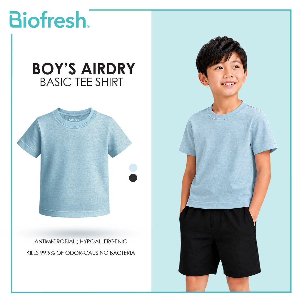 Biofresh Active Kids Boys AirDry Basic Tee Shirt 1 piece MUBSR611