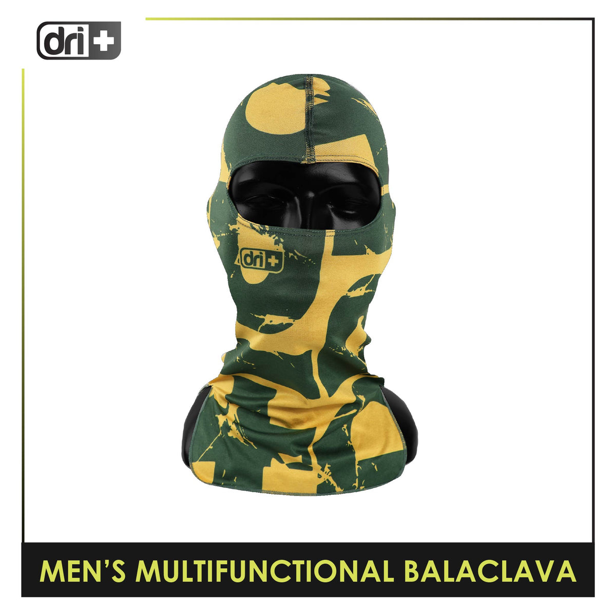 Dri Plus Men's Bold Multifunctional Moisture Wicking Balaclava 1 piece DUMB623
