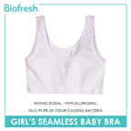 Biofresh Girls’ Antimicrobial Seamless Babybra 1 piece UGBR04