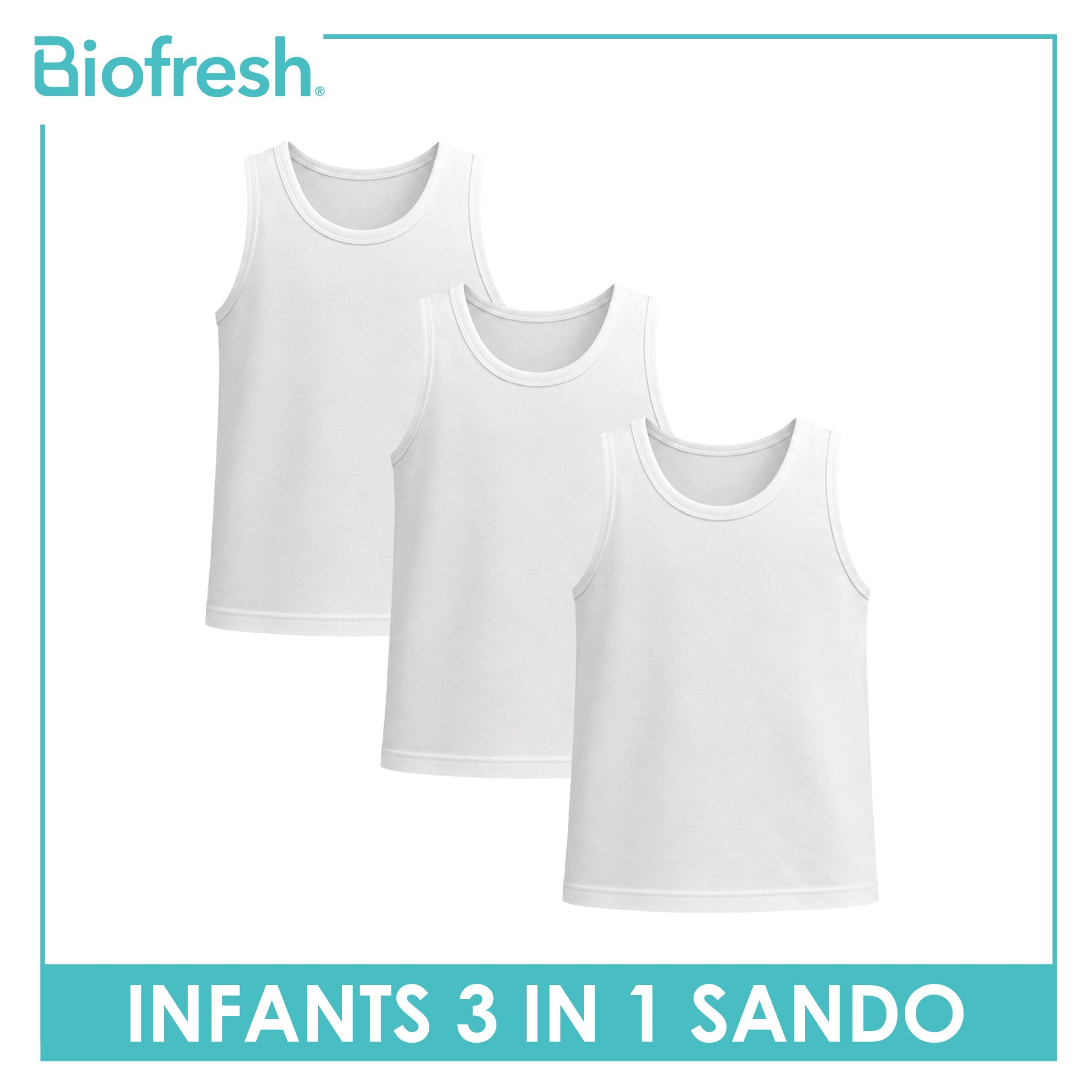 Biofresh Infants Antimicrobial Sando 3 pieces in a pack UISSG611