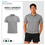 Biofresh Microair AirDrive Men’s Antimicrobial Cotton Polo Shirt 1 piece MUMSP531