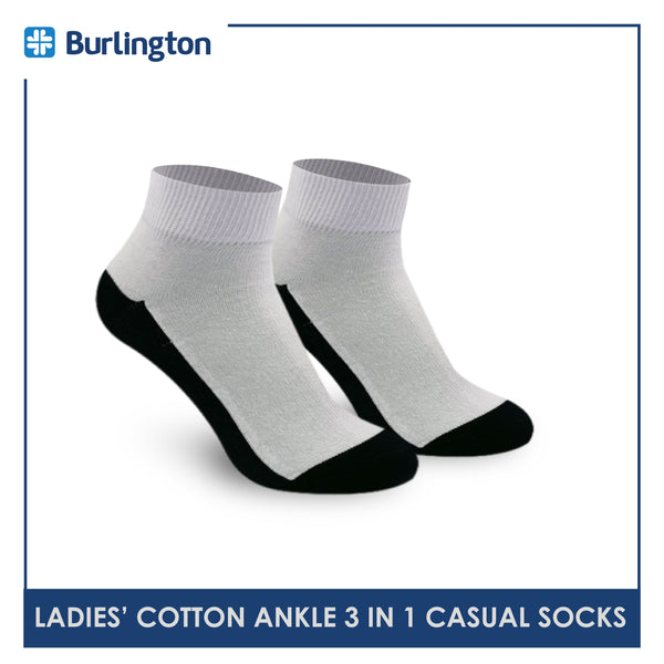 Burlington 622B Casual Socks 3 pairs in a pack