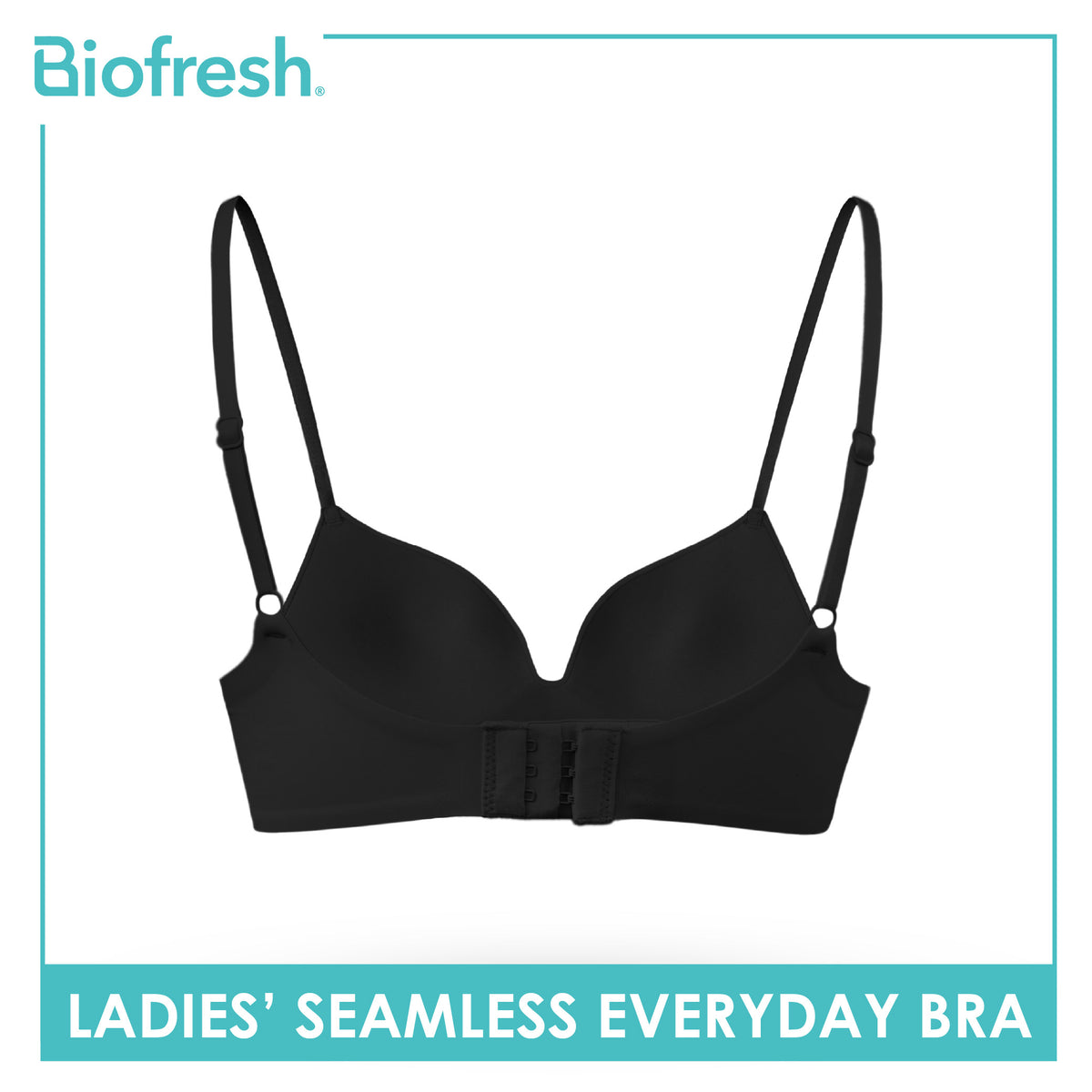 Biofresh Ladies’ Antimicrobial Seamless Everyday Bra 1 piece ULBR622