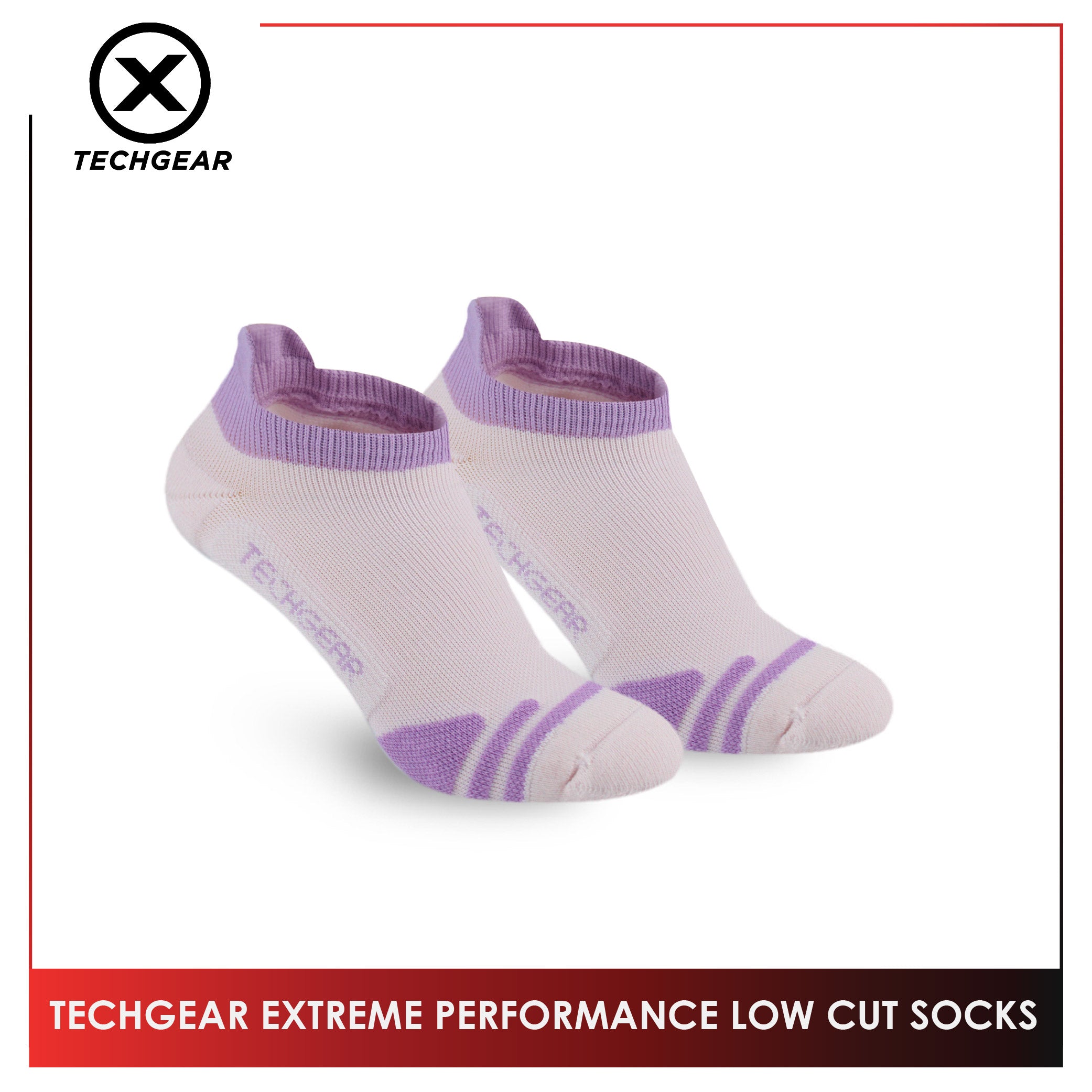 Burlington Ladies’ Techgear Extreme Performance Low Cut Socks 1 pair TGLS511