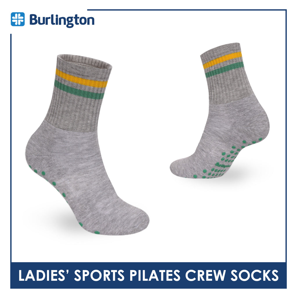 Burlington Ladies’ Pilates Sports Crew Socks 1 pair BLGS531