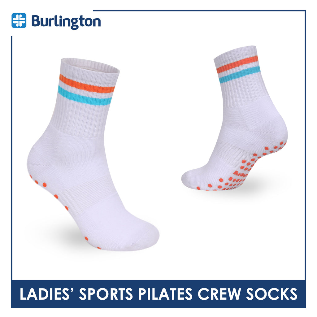 Burlington Ladies’ Pilates Sports Crew Socks 1 pair BLGS531