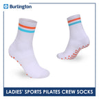 Burlington Ladies’ Pilates Sports Crew Socks 1 pair BLGS531