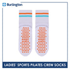 Burlington Ladies’ Pilates Sports Crew Socks 1 pair BLGS531