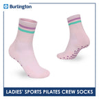 Burlington Ladies’ Pilates Sports Crew Socks 1 pair BLGS531