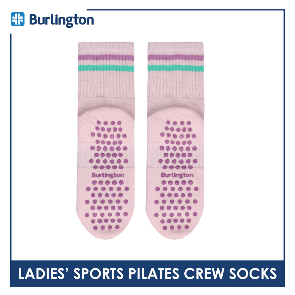 Burlington Ladies’ Pilates Sports Crew Socks 1 pair BLGS531