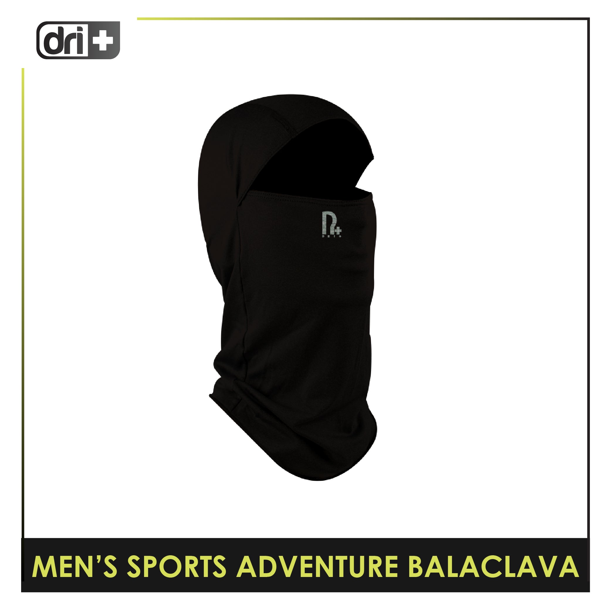 Dri Plus Men’s S-ADV Multifunctional Moisture Wicking Balaclava 1 piece DUMB535
