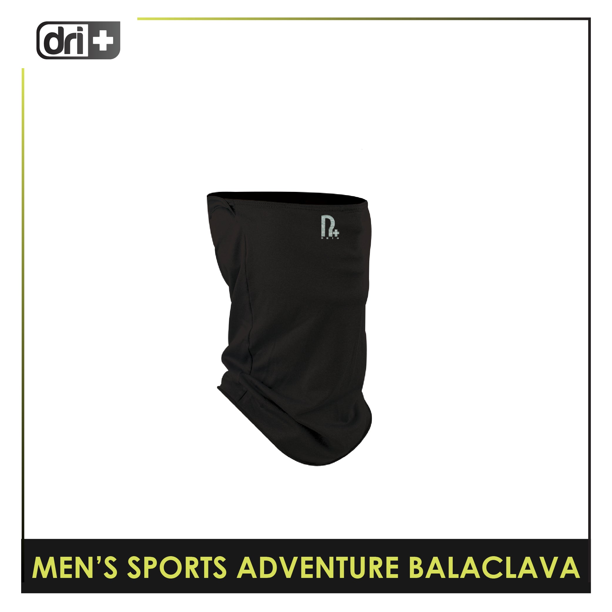 Dri Plus Men’s S-ADV Multifunctional Moisture Wicking Balaclava 1 piece DUMB535