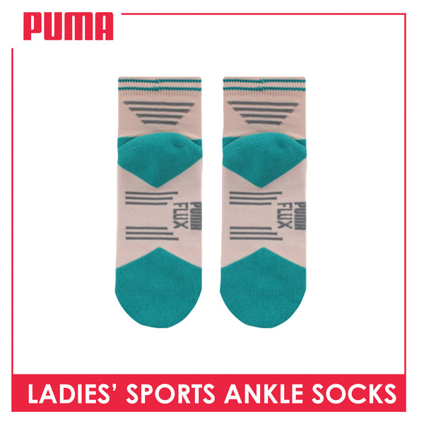 Puma Flux Ladies' Cotton Sports Ankle Socks 1 pair ZLSK531