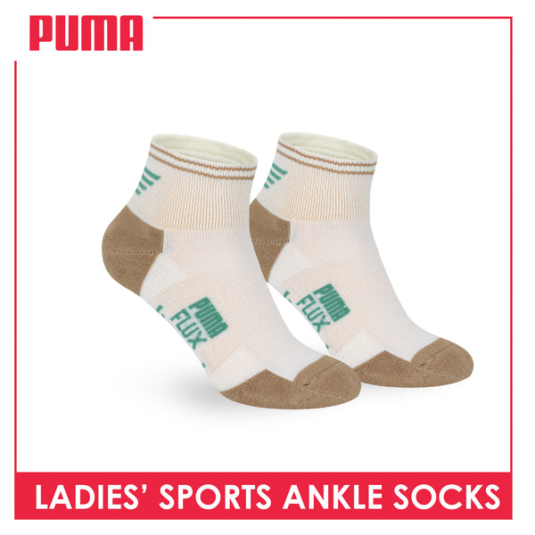 Puma Flux Ladies' Cotton Sports Ankle Socks 1 pair ZLSK531