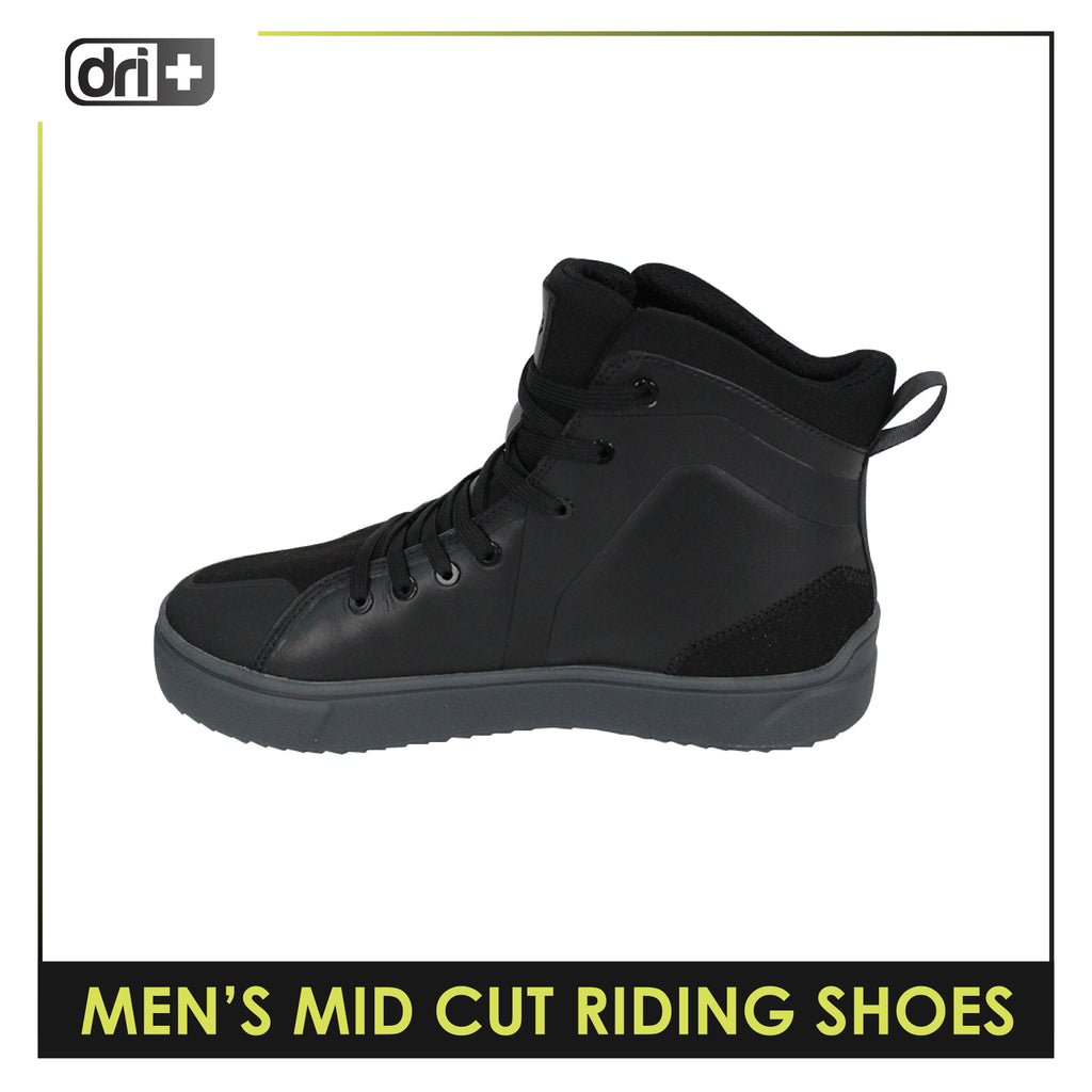Dri Plus Men’s DRI+RIDE Torque Suede Leather Mid Cut Sneaker Shoes HDMH532