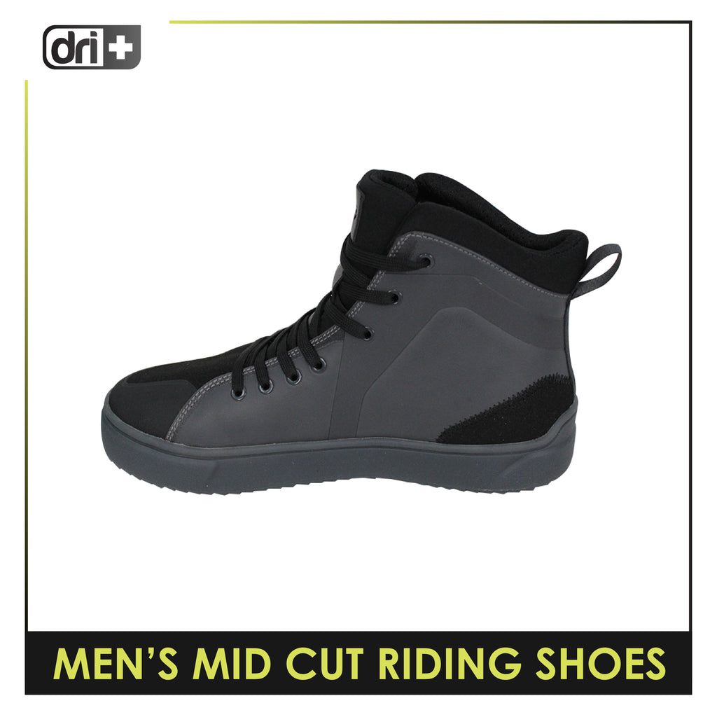 Dri Plus Men’s DRI+RIDE Torque Suede Leather Mid Cut Sneaker Shoes HDMH532