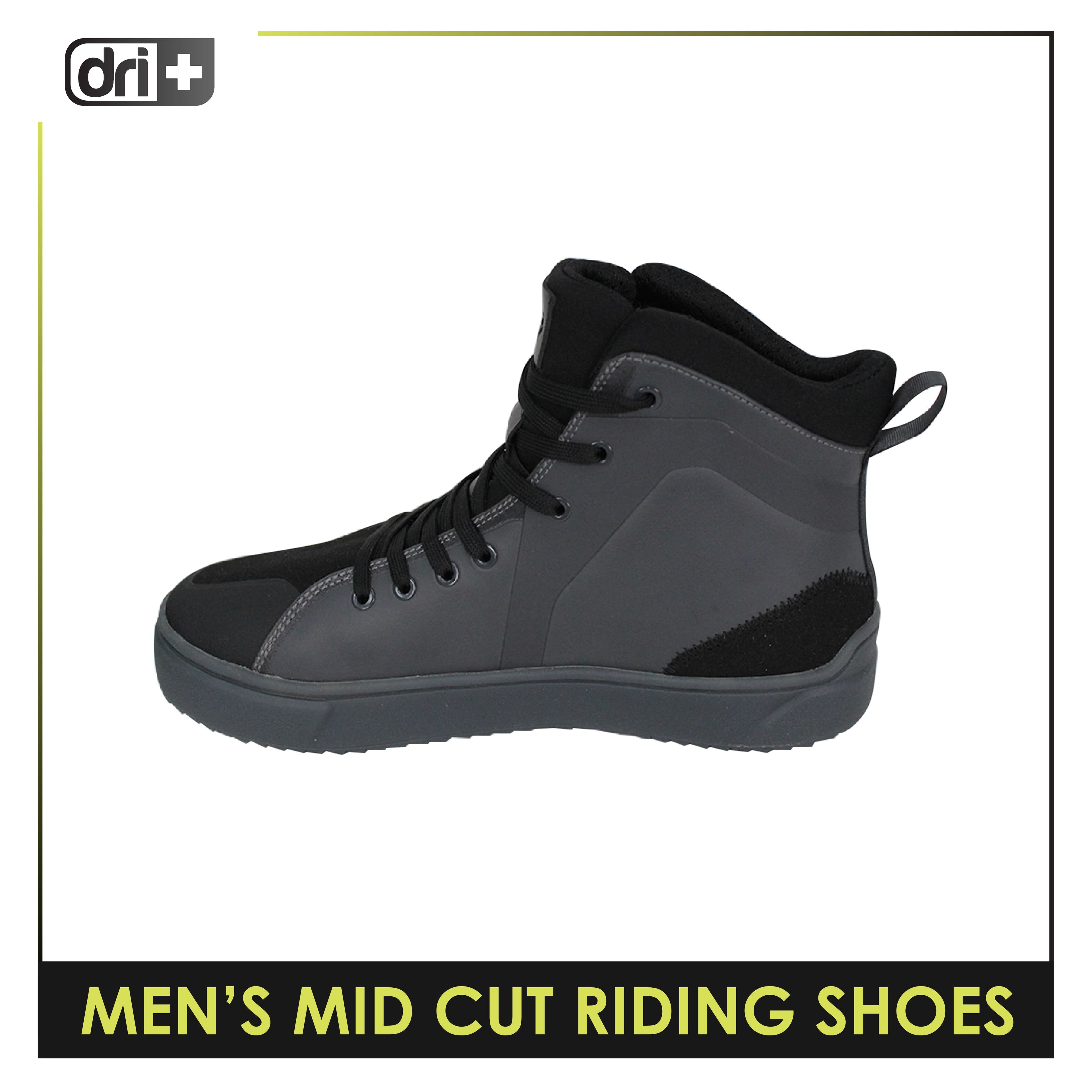 Dri Plus Men’s DRI+RIDE Torque Suede Leather Mid Cut Sneaker Shoes HDMH532