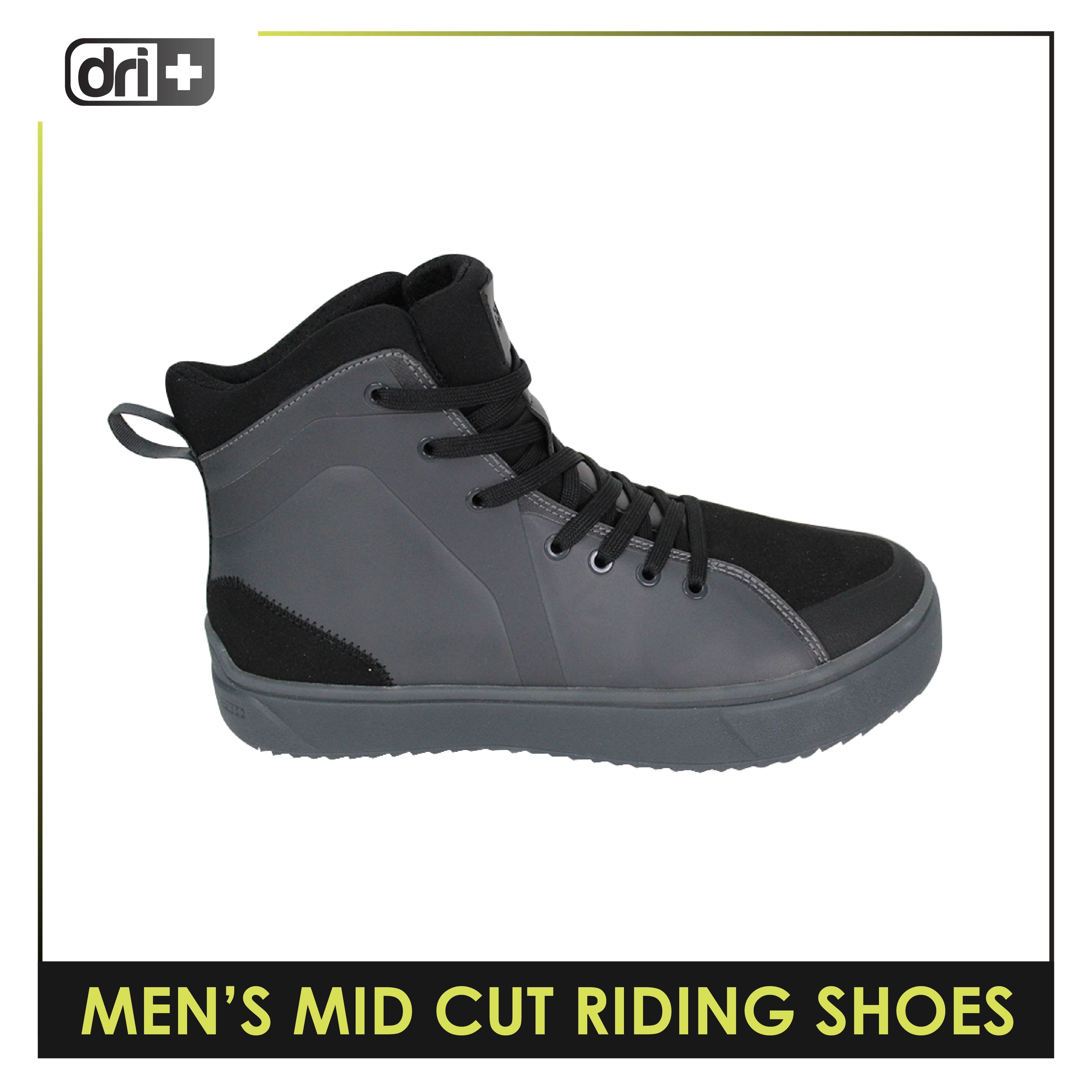 Dri Plus Men’s DRI+RIDE Torque Suede Leather Mid Cut Sneaker Shoes HDMH532