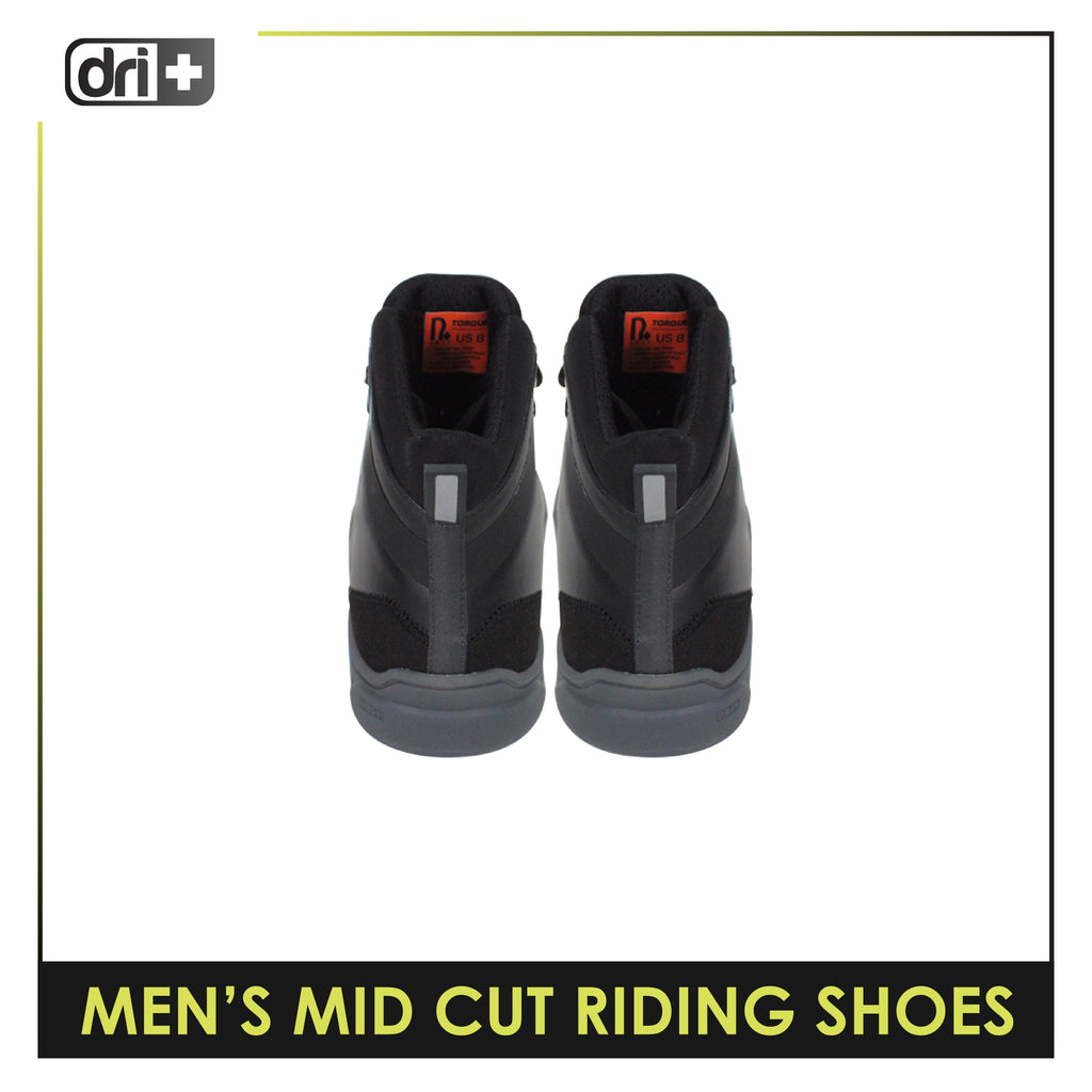 Dri Plus Men’s DRI+RIDE Torque Suede Leather Mid Cut Sneaker Shoes HDMH532
