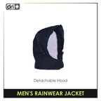 Dri Plus Men’s Lightweight Quick Dri Rainstorm Waterproof Rainwear Jackets 1 piece DMRWJ531