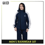 Dri plus Men’s Lightweight Quick Dri Rainstorm Waterproof Rainwear Set DMRW531