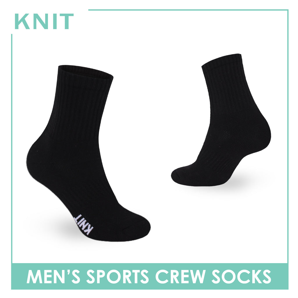 Knit Men's Cotton Thick Sports Crew Socks 1 pair KMSK1