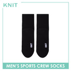 Knit Men's Cotton Thick Sports Crew Socks 1 pair KMSK1