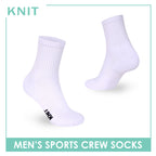 Knit Men's Cotton Thick Sports Crew Socks 1 pair KMSK1