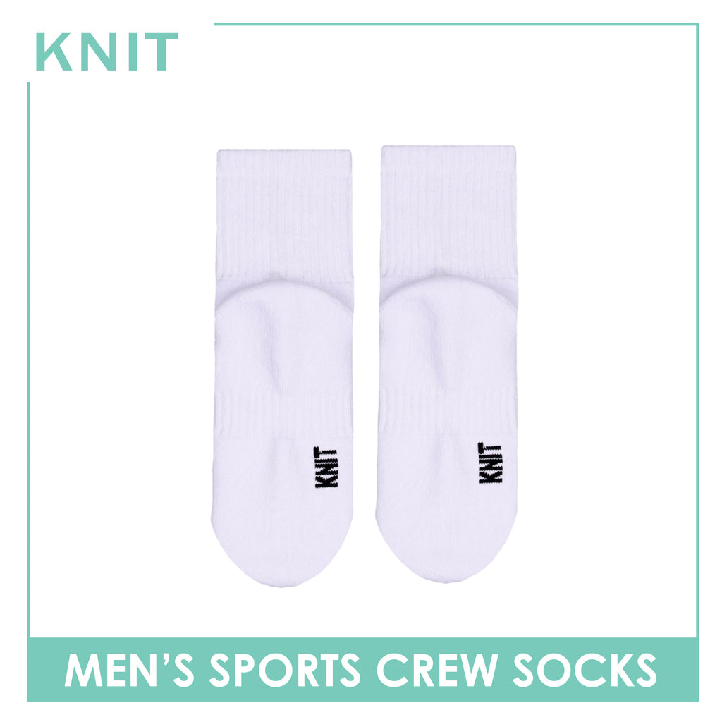 Knit Men's Cotton Thick Sports Crew Socks 1 pair KMSK1