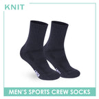 Knit Men's Cotton Thick Sports Crew Socks 1 pair KMSK1
