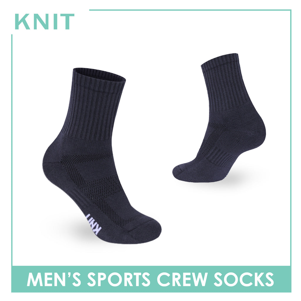 Knit Men's Cotton Thick Sports Crew Socks 1 pair KMSK1