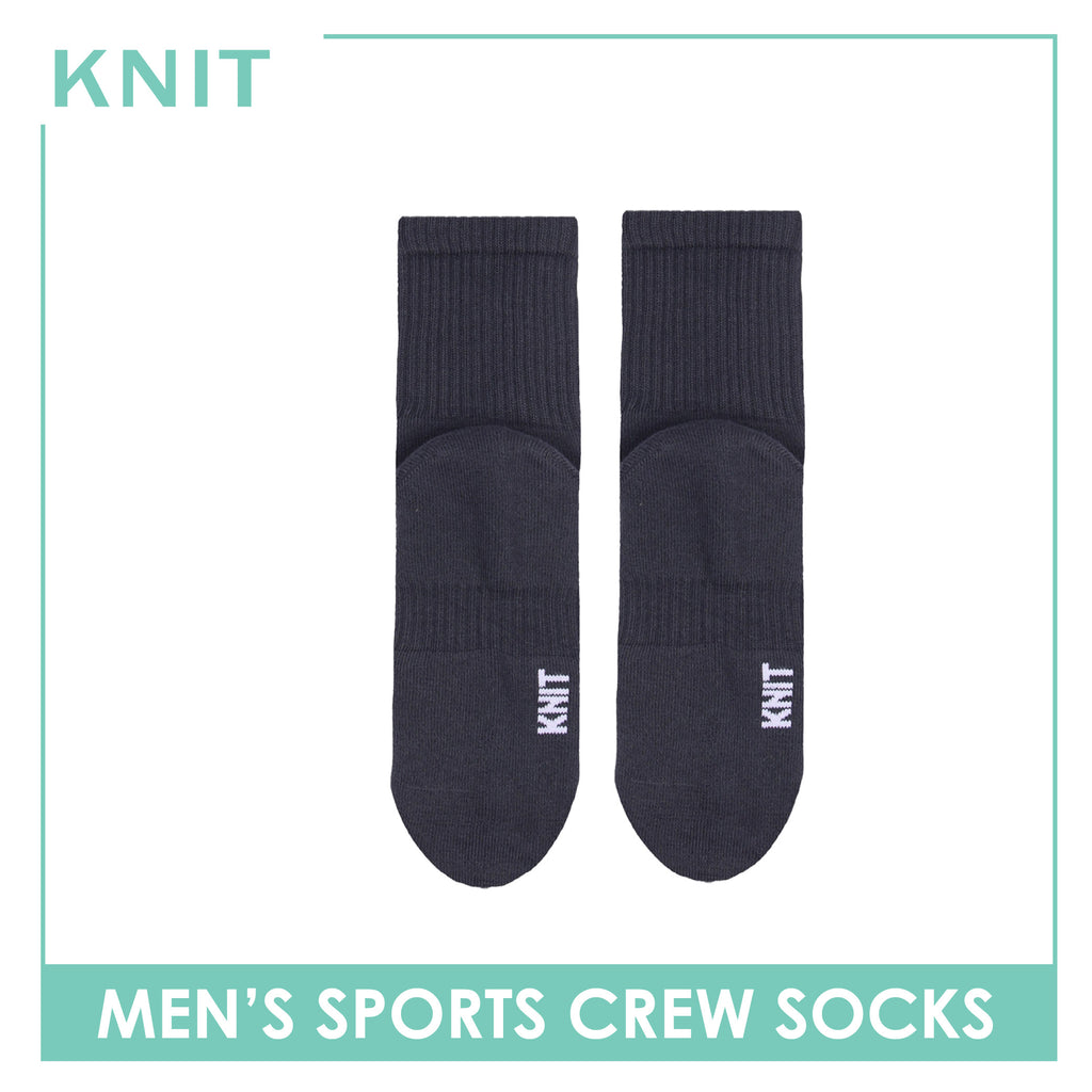 Knit Men's Cotton Thick Sports Crew Socks 1 pair KMSK1
