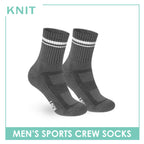 Knit Men's Cotton Thick Sports Crew Socks 1 pair KMSK1