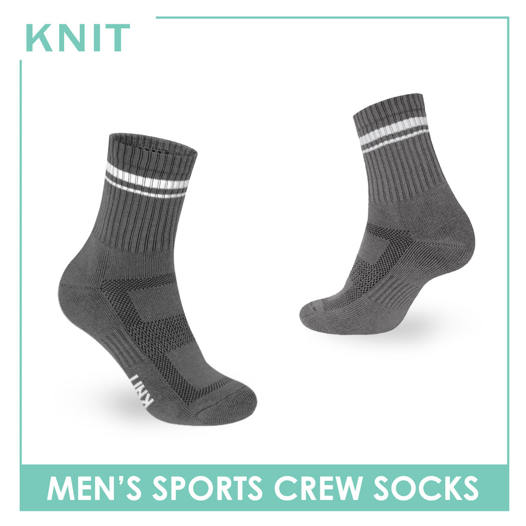 Knit Men's Cotton Thick Sports Crew Socks 1 pair KMSK1