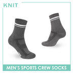 Knit Men's Cotton Thick Sports Crew Socks 1 pair KMSK1