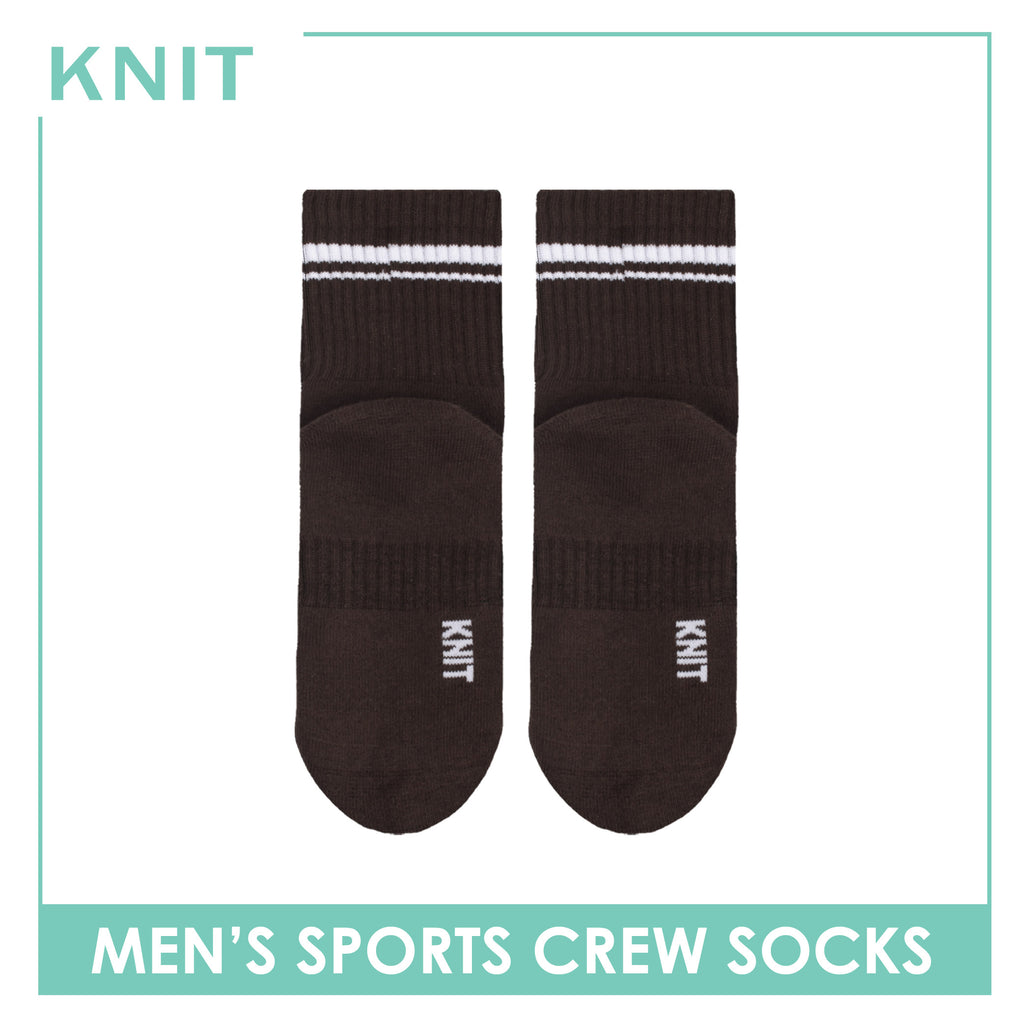 Knit Men's Cotton Thick Sports Crew Socks 1 pair KMSK1