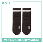 Knit Men's Cotton Thick Sports Crew Socks 1 pair KMSK1