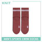 Knit Men's Cotton Thick Sports Crew Socks 1 pair KMSK1