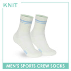 Knit Men's Cotton Thick Sports Crew Socks 1 pair KMSK1