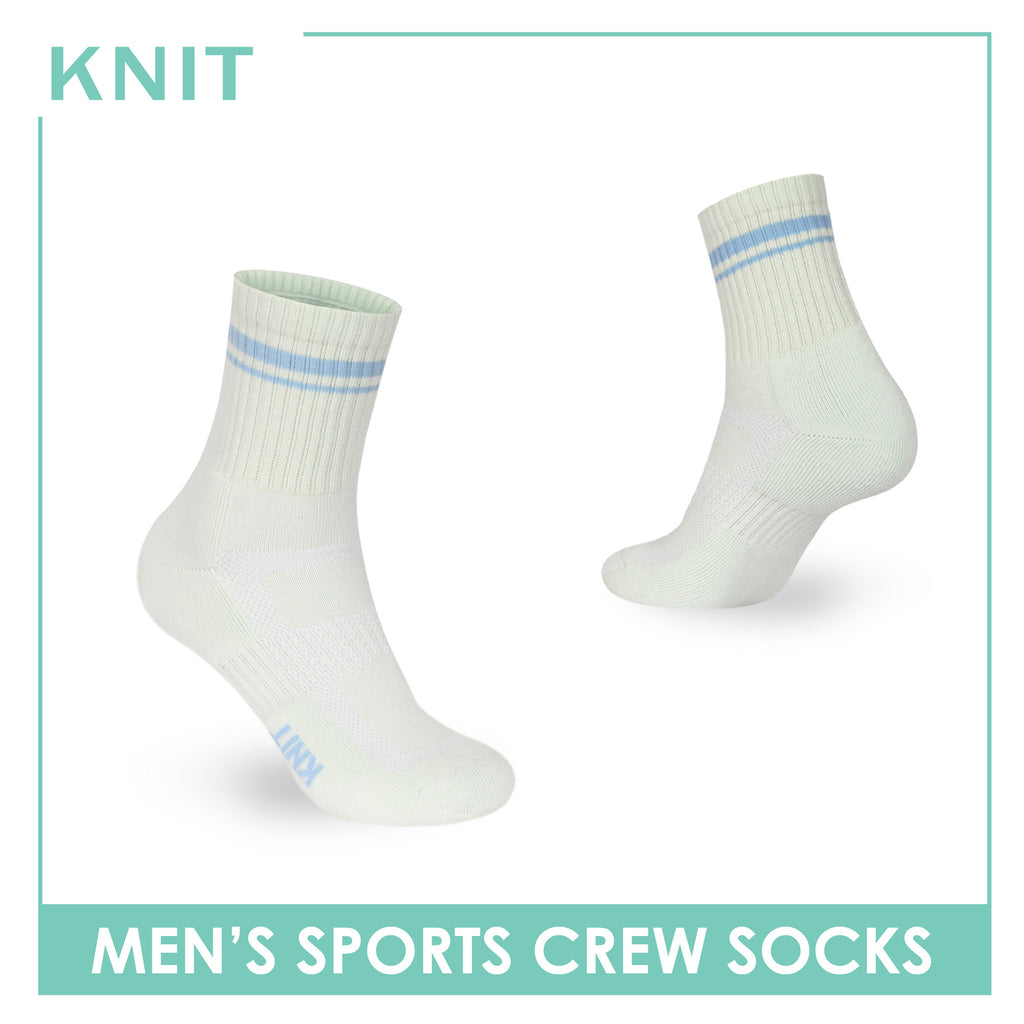 Knit Men's Cotton Thick Sports Crew Socks 1 pair KMSK1