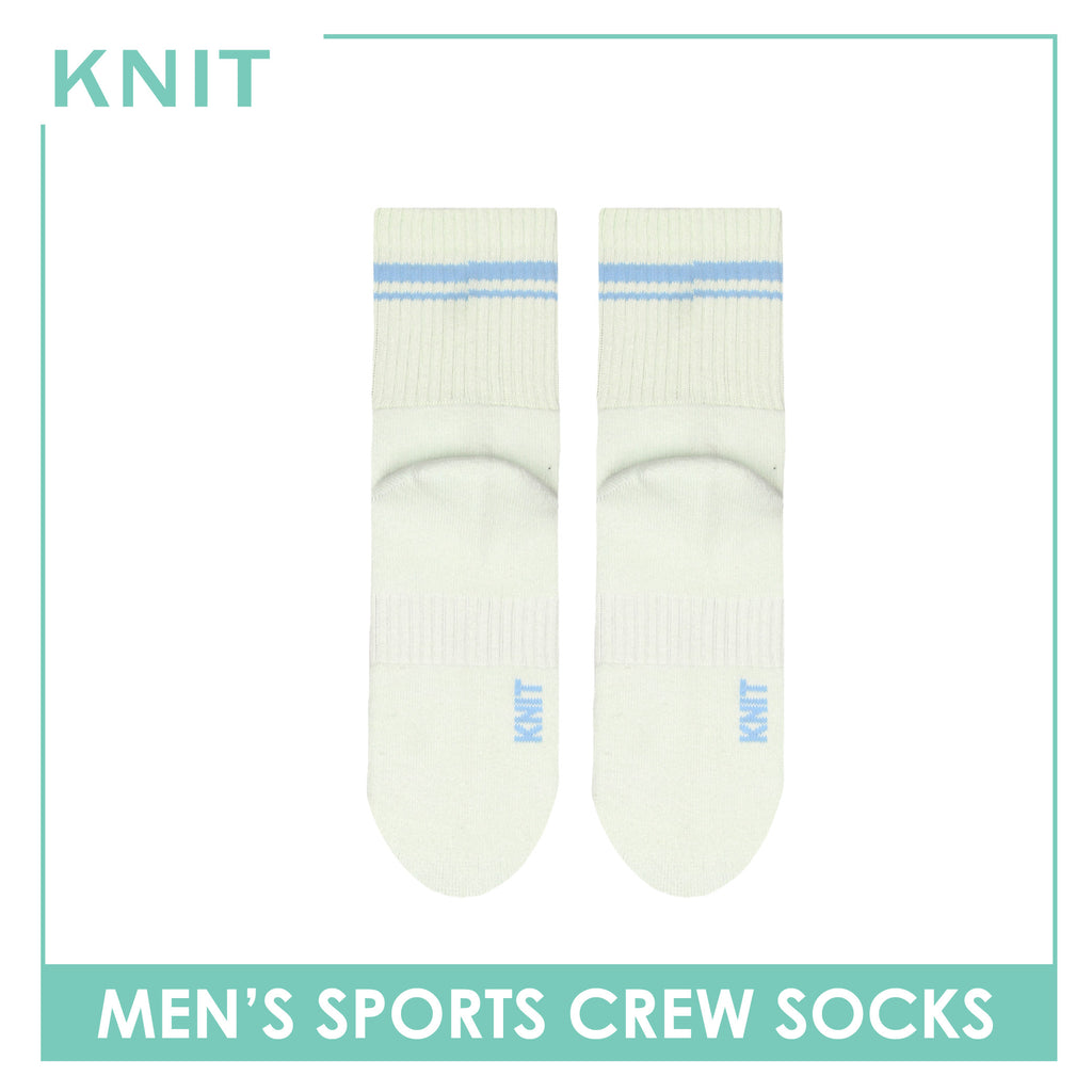 Knit Men's Cotton Thick Sports Crew Socks 1 pair KMSK1
