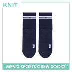 Knit Men's Cotton Thick Sports Crew Socks 1 pair KMSK1