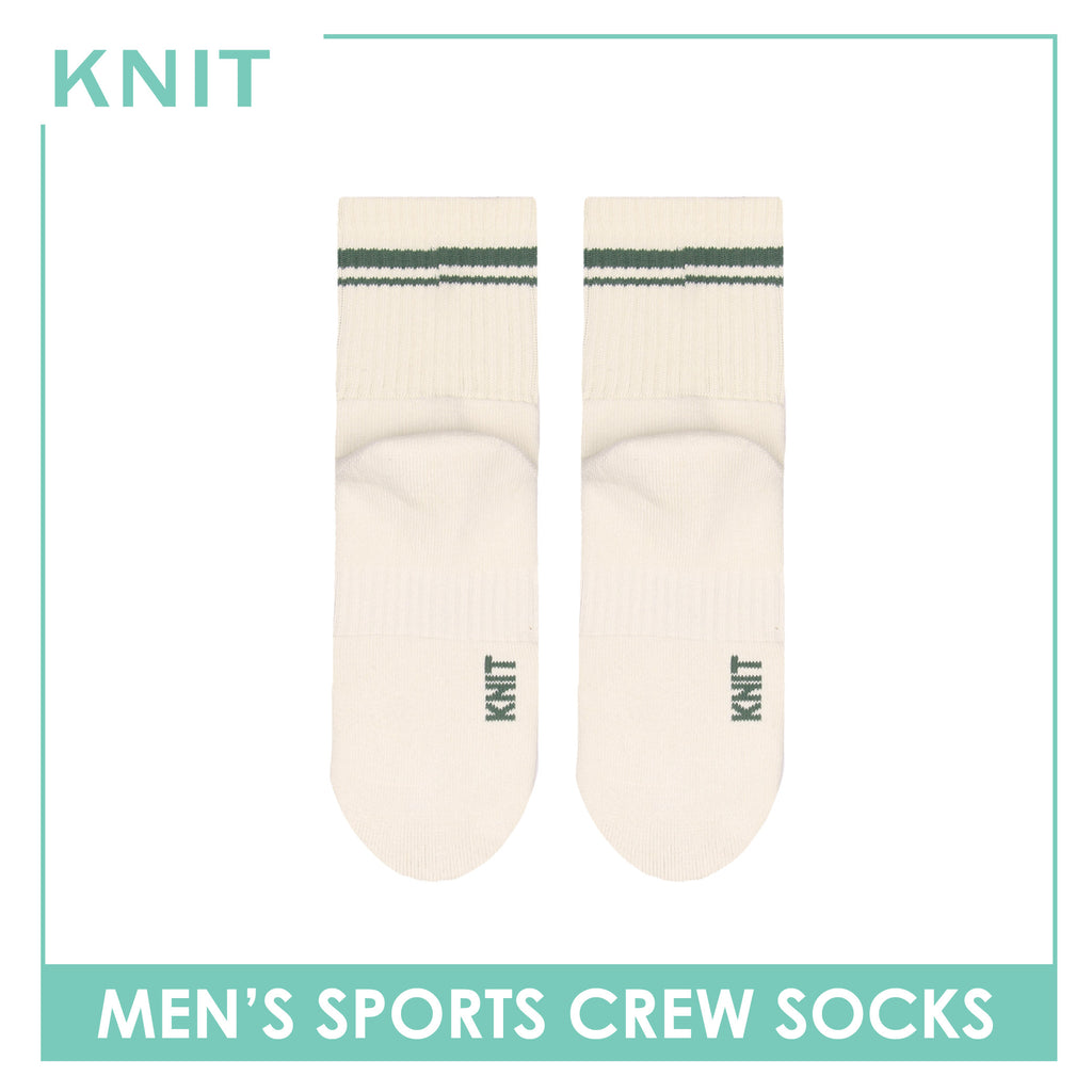Knit Men's Cotton Thick Sports Crew Socks 1 pair KMSK1